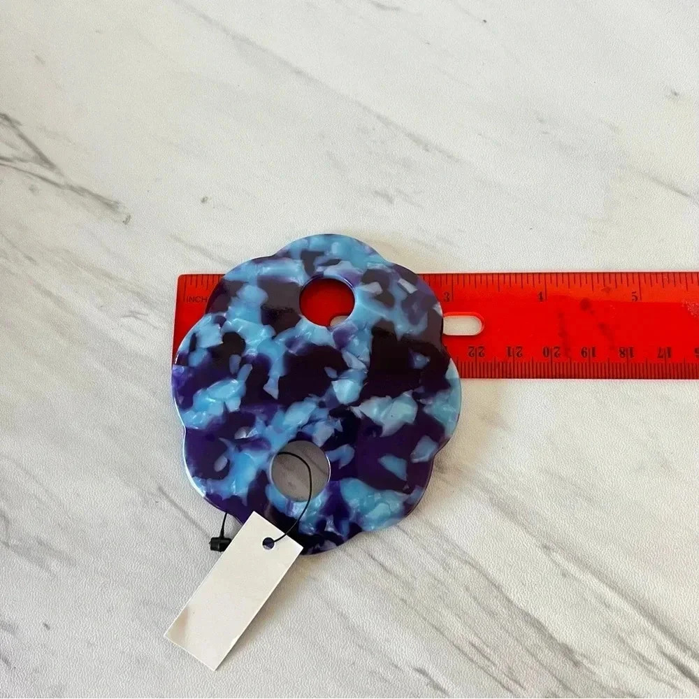 Chico's Blue Scarf Clip - Picture 3 of 9
